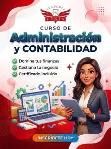 Portada ilustrativa del curso de Administración y Contabilidad