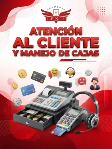 Portada ilustrativa del curso de Atención al Cliente