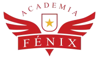 Isotipo institucional de Academia Fénix
